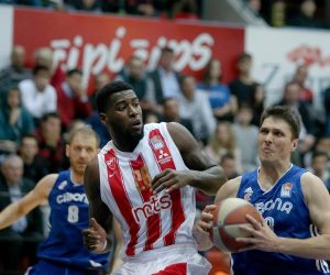 11.12.2017., KC Drazen Petrovic, Zagreb - ABA liga, 11. kolo, KK Cibona - KK Crvena zvezda mts. Mathias Lessort, Marko Tomas. Photo: Dalibor Urukalovic/PIXSELL