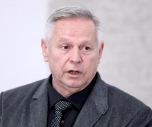 12.01.2023., Zagreb - Na konferenciji za medije odrzanoj u Saboru o novim ministrima u Vladi govorio je zastupnik Davorko Vidovic. 
 Photo: Patrik Macek/PIXSELL