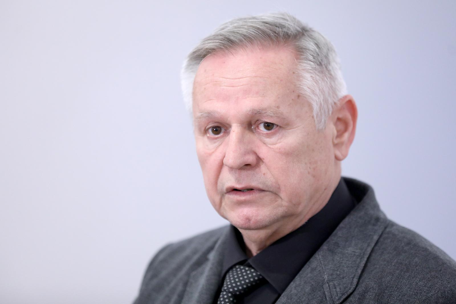 12.01.2023., Zagreb - Na konferenciji za medije odrzanoj u Saboru o novim ministrima u Vladi govorio je zastupnik Davorko Vidovic. 
 Photo: Patrik Macek/PIXSELL