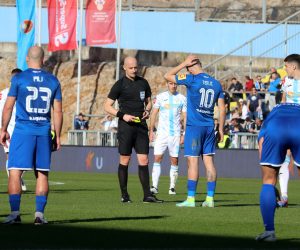 12.03.2023., Rijeka - SuperSport Hrvatska nogometna liga, 25 kolo. HNK Rijeka - NK Varazdin. Sudac, Dario Bel Photo: Goran Kovacic/PIXSELL