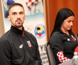 12.11.2021., Zagreb - Hotel International. Konferencija za medije povodom odlaska seniorske karate reprezentacije na Svjetsko prvenstvo u Dubai.
 Photo: Marin Tironi/PIXSELL