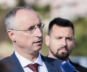 14.03.2023., Split - Konferencija za medije gradonacelnika Ivice Puljka o uredjenju plaze Znjan. Ivica Puljak Photo: Miroslav Lelas/PIXSELL