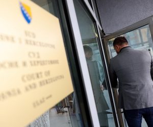15.03.2023., Sarajevo, Bosna i Hercegovina - Na Sudu Bosne i Hercegovine nastavljeno je sudjenje u vezi s nabavkom 100 respiratora u vrijednosti od 10.530.000 KM. vlasnik tvrtke "Srebrena malina" Fikret Hodzic Photo: Armin Durgut/PIXSELL
