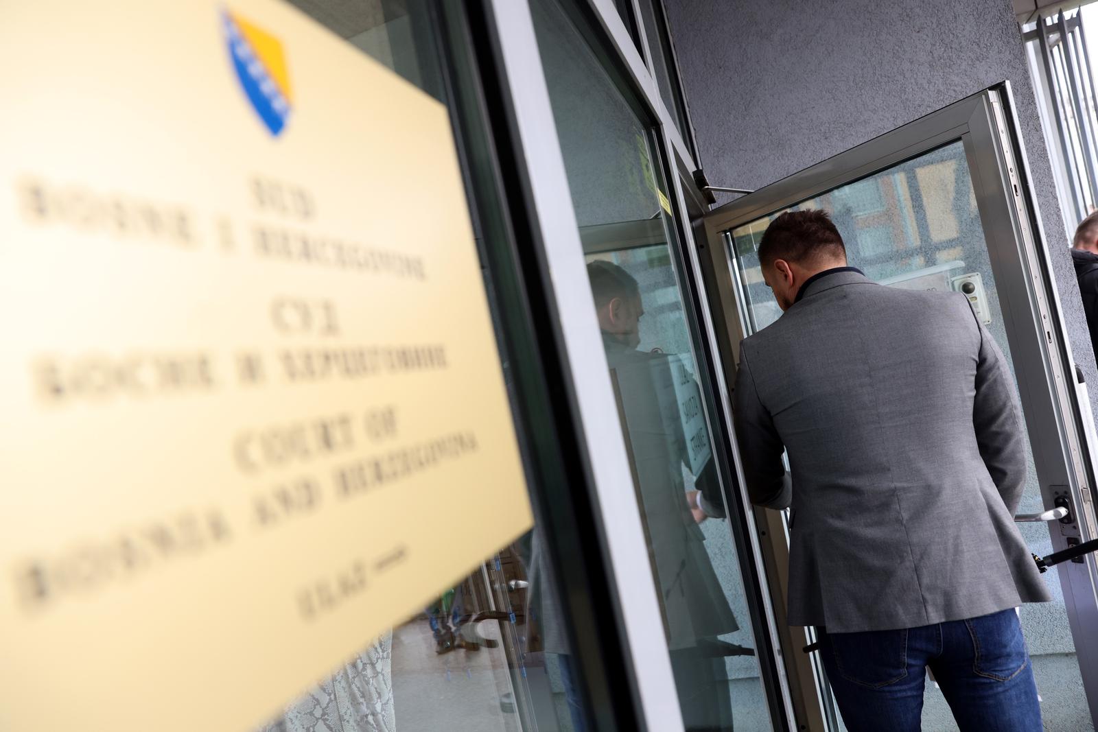 15.03.2023., Sarajevo, Bosna i Hercegovina - Na Sudu Bosne i Hercegovine nastavljeno je sudjenje u vezi s nabavkom 100 respiratora u vrijednosti od 10.530.000 KM. vlasnik tvrtke "Srebrena malina" Fikret Hodzic Photo: Armin Durgut/PIXSELL