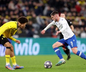 15.03.2023., stadion Signal Iduna Park, Dortmund, Njemacka - UEFA Liga prvaka mladih, cetvrtfinale, Borussia Dortmund - HNK Hajduk. Photo: Goran Stanzl/PIXSELL