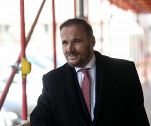 16.02.2023.,Zagreb - Bivsi ministri u Vlad RH Darko Horvat, Adlesic, Tolusic i Milosevic nisu dosli na sjednicu optuznog vijeca na Zupanjski sud u slucaju Darka Horvata. Na sjednicu su dosli njihovi odvjetnici Photo: Zeljko Hladika/PIXSELL