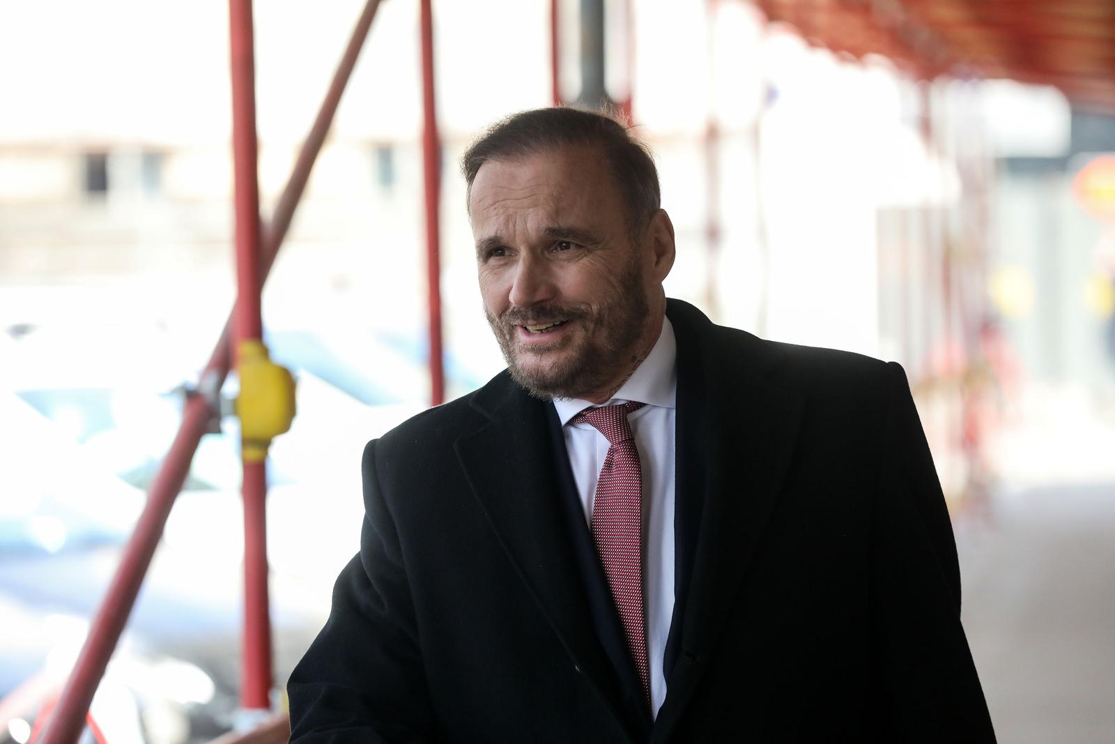 16.02.2023.,Zagreb - Bivsi ministri u Vlad RH Darko Horvat, Adlesic, Tolusic i Milosevic nisu dosli na sjednicu optuznog vijeca na Zupanjski sud u slucaju Darka Horvata. Na sjednicu su dosli njihovi odvjetnici Photo: Zeljko Hladika/PIXSELL