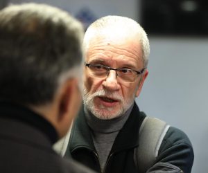 16.02.2023., Zagreb - U Francuskom institutu odrzana je izlozba starih radio aparata povodom Svjetskog dana radija i sto godina Radio Pariza, prve radio stanice u Europi. Kresimir Sever Photo: Slaven Branislav Babic/PIXSELL