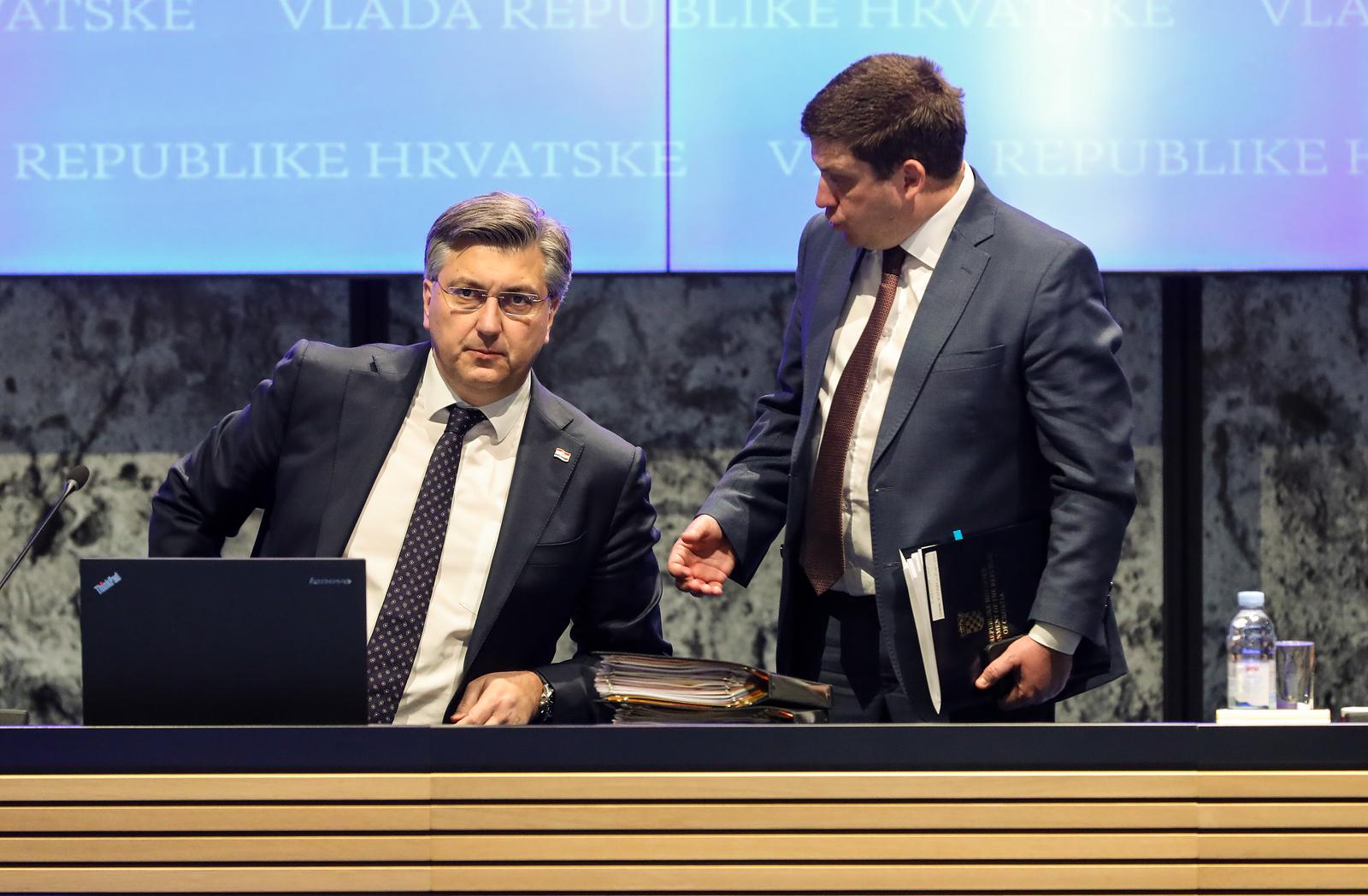 16.03.2023, Zagreb -  Redovna sjednica Vlade koja se odrzava u NSK.  Photo: Jurica Galoic/PIXSELL