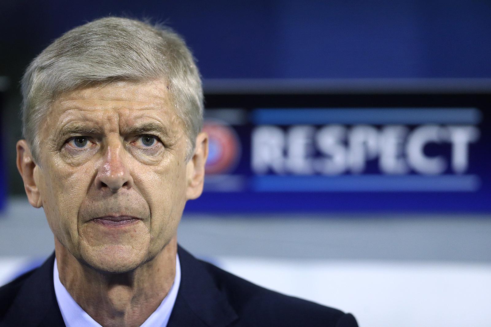 16.09.2015., stadion Maksimir, Zagreb - UEFA Liga prvaka, skupina F, 1. kolo, GNK Dinamo - Arsenal FC. Trener Arsenala Arsene Wenger. "nPhoto: Goran Stanzl/PIXSELL