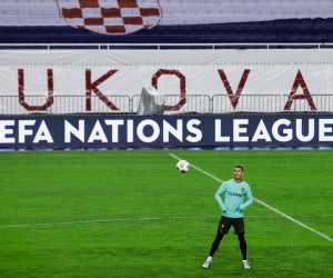 16.11.2020., Split, stadion Poljud - Trening portugalske nogometne reprezentacije uoci sutrasnje utakmice.rCristiano RonaldorPhoto: Milan Sabic/PIXSELL