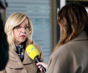 17.02.2023., Zagreb - Sefica Koordinacije hrvatske obiteljske medicine, Natasa Ban Toskic o sastanku s Ministarstvom zdravstva. Photo: Jurica Galoic/PIXSELL