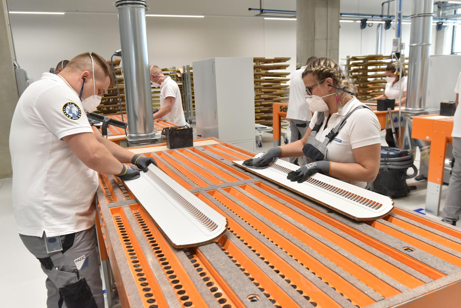 17.06.2022., Jakovlje - U Jakovlju je otvorena nova tvornica FACC koja proizvodi dijelove za zrakoplovnu industriju. Otvorenju je prisustvovao i premijer Andrej Plenkovic.  Photo: Davorin Visnjic/PIXSELL