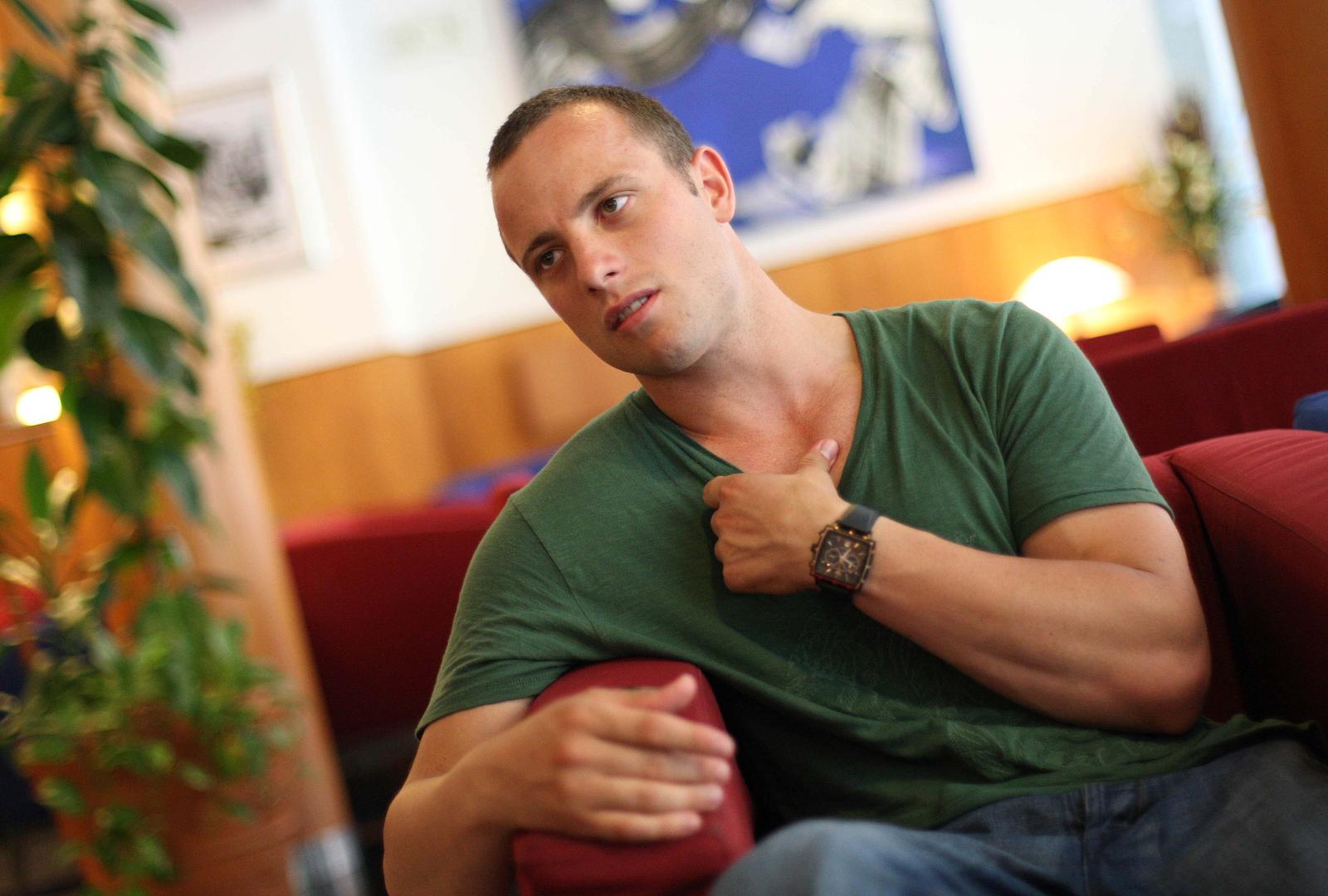 06.07.2008., Milano Italija - Oscaru Pistoriusu, atleticaru bez obje potkoljenice odobren je nastup na Olimpijskim igrama u Pekingu."n"nPhoto: Petar Glebov/PIXSELL