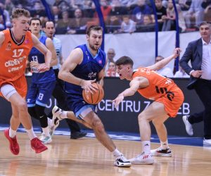 18.02.2023., KC Drazen Petrovic, Zagreb - Zavrsni turnir SuperSport kupa Kresimir Cosic, finale, KK Cedevita junior- KK Cibona. Photo: Igor Soban/PIXSELL