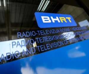 18.11.2019., Sarajevo, Bosna i Hercegovina - Zgrada drzavne televizije Bosne i Hercegovine. U ovoj zgradi su smjesteni Televizija Sarajevo, Federalna televizija i radio-televizija Bosne i Hercegovine.rPhoto: Armin Durgut/PIXSELL
