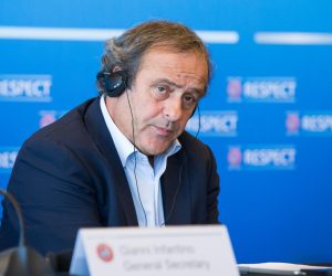 20.09.2013., Hotel Palace, Dubrovnik - Press konferencija UEFA-e koju je predvodio Michel Platini."nPhoto: Grgo Jelavic/PIXSELL