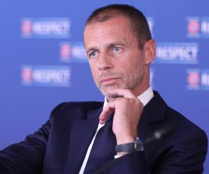 20.09.2022.,Hvar - Predsjednik UEFA-e Aleksander Ceferin odrzao je konferenciju za medije. Photo: Ivo Cagalj/PIXSELL