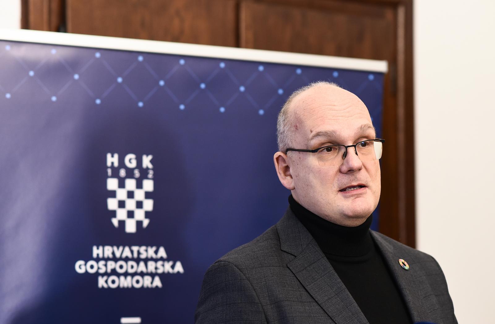 20.12.2022., Zagreb - Odrzana je konferencija o uporabi vodika u Hrvatskoj gospodarskoj komori. Julije Domac. Photo: Neva Zganec/PIXSELL
