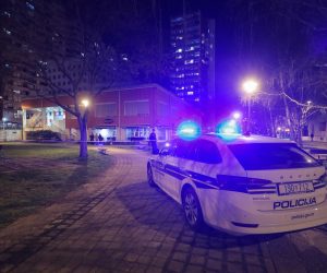 21.03.2023., Zagreb - U Ulici Bozidara Magovca, pred kaficem Orlando, dvojca muskaraca sukobila se na ulici pri cemu je jedan ranjen vatrenim oruzjem. Photo: Tomislav Miletic/PIXSELL
