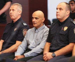 21.09.2016., Split - Na splitskom Zupanijskom sudu jutros je odrzano rociste u slucaju Lora 2 u kojem se petoricu optuzenika tereti za ratni zlocin nad zarobljenicima u vojnom zatvoru Lora 1992 godine. Tomislav Duic. Photo: Ivo Cagalj/PIXSELL