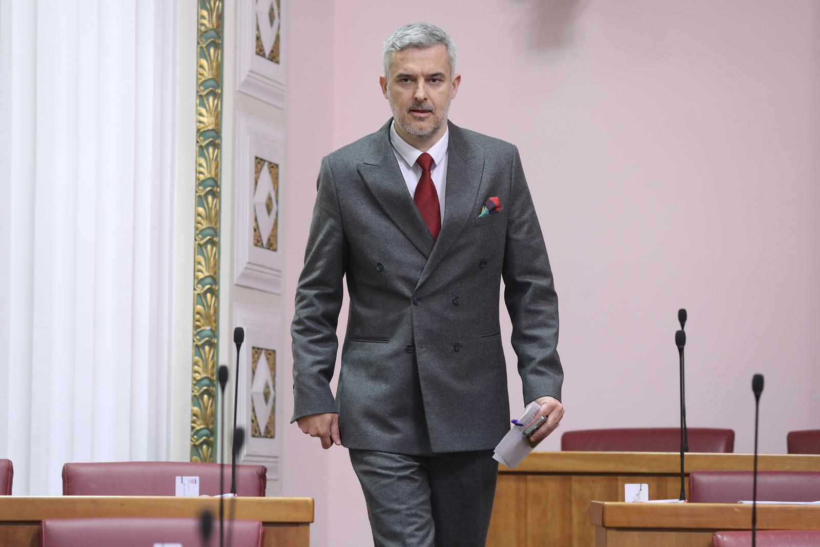 22.03.2023., Zagreb - Sabor 15. sjednicu nastavlja raspravom o Izvjescu o provedbi sluzbene razvojne pomoci Republike Hrvatske inozemstvu za 2021. godinu. Photo: Patrik Macek/PIXSELL