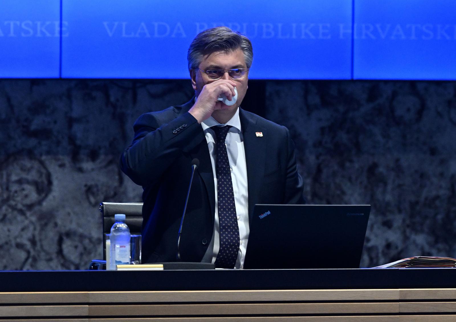 22.03.2023., Zagreb - NSK redovna sjednica Vlade. Photo: Marko Lukunic/PIXSELL