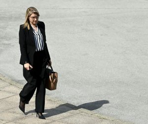 22.03.2023., Zagreb - Dolazak ministara na redovnu sjednicu vlade u NSK. Nikolina Brnjac Photo: Marko Lukunic/PIXSELL