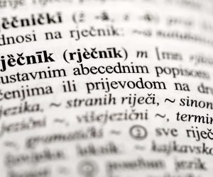 23.09.2014., Zagreb - Rijeci u rjecniku. Photo: Petar Glebov/PIXSELL