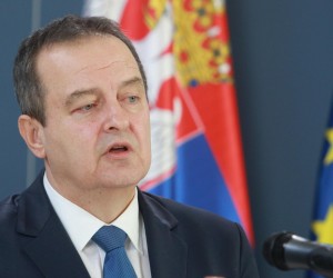 24, February, 2023, Belgrade - Minister of Foreign Affairs Ivica Dacic met with Minister of Foreign Affairs of Bosnia and Herzegovina Elmedin Konakovic. Ivica Dacic. Photo: Milos Tesic/ATAImages

24, februar, 2023, Beograd - Ministar spoljnih poslova Ivica Dacic sastao se ministrom spoljnih poslova Bosne i Hercegovine Elmedinom Konakovicem. Photo: Milos Tesic/ATAImages Photo: Milos Tesic/ATA Images/PIXSELL