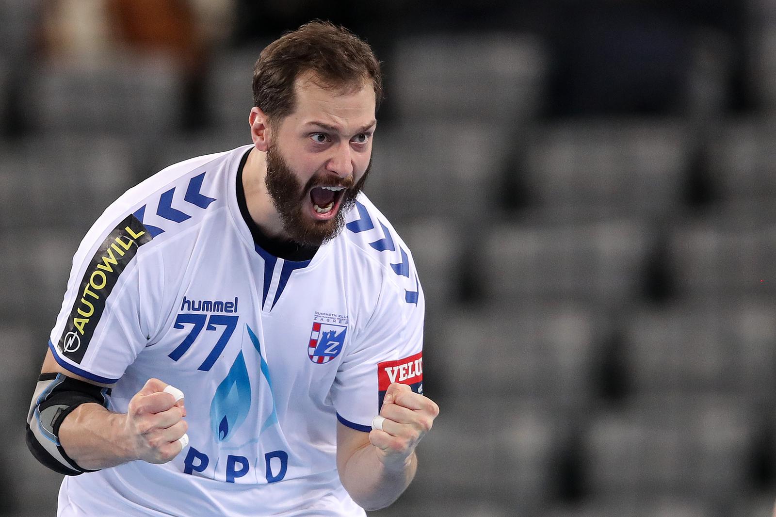 24.11.2019., Arena Zagreb, Zagreb - VELUX EHF Liga prvaka, skupina A, 9. kolo, RK PPD Zagreb - RK Elverum Handbal. Bicanic Damir."nPhoto: Goran Stanzl/PIXSELL
