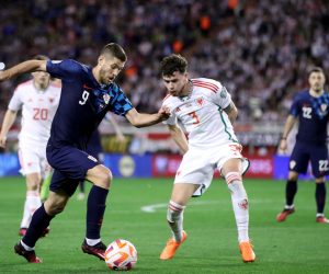 25.03.2023. Split, stadion Poljud  - Utakmica kvalifikacija za EURO 2024, Hrvatska – Wales. Photo: Matija Habljak/PIXSELL