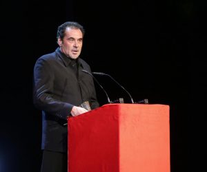 24.11.2015., Zagreb - Svecanost dodjele Nagrada hrvatskog glumista u Hrvatskom narodnom kazalistu. Ivica Cikes."nPhoto: Petar Glebov/PIXSELL