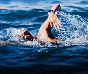 26.05.2020., Split - Dina Levacic, hrvatska daljinska plivacica i prva Hrvatica koja je preplivala La Manche. Dina je preplivala cetiri od velikih sedam plivackih maratona poznatih kao Oceanovih sedam.rPhoto: Milan Sabic/PIXSELL