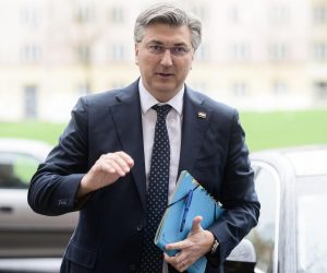 27.3.2023., Zagreb - Dolazak clanova HDZ-a na sjednicu sireg Predsjednistva stranke. Andrej Plenkovic. Photo: Neva Zganec/PIXSELL