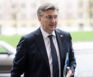 27.3.2023., Zagreb - Dolazak clanova HDZ-a na sjednicu sireg Predsjednistva stranke. Andrej Plenkovic. Photo: Neva Zganec/PIXSELL