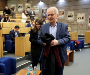 28.02.2023., Sarajevo, Bosna i Hercegovina - Treca izvanredna sjednica Predstavnickog doma Parlamenta FBiH. Photo: Armin Durgut/PIXSELL