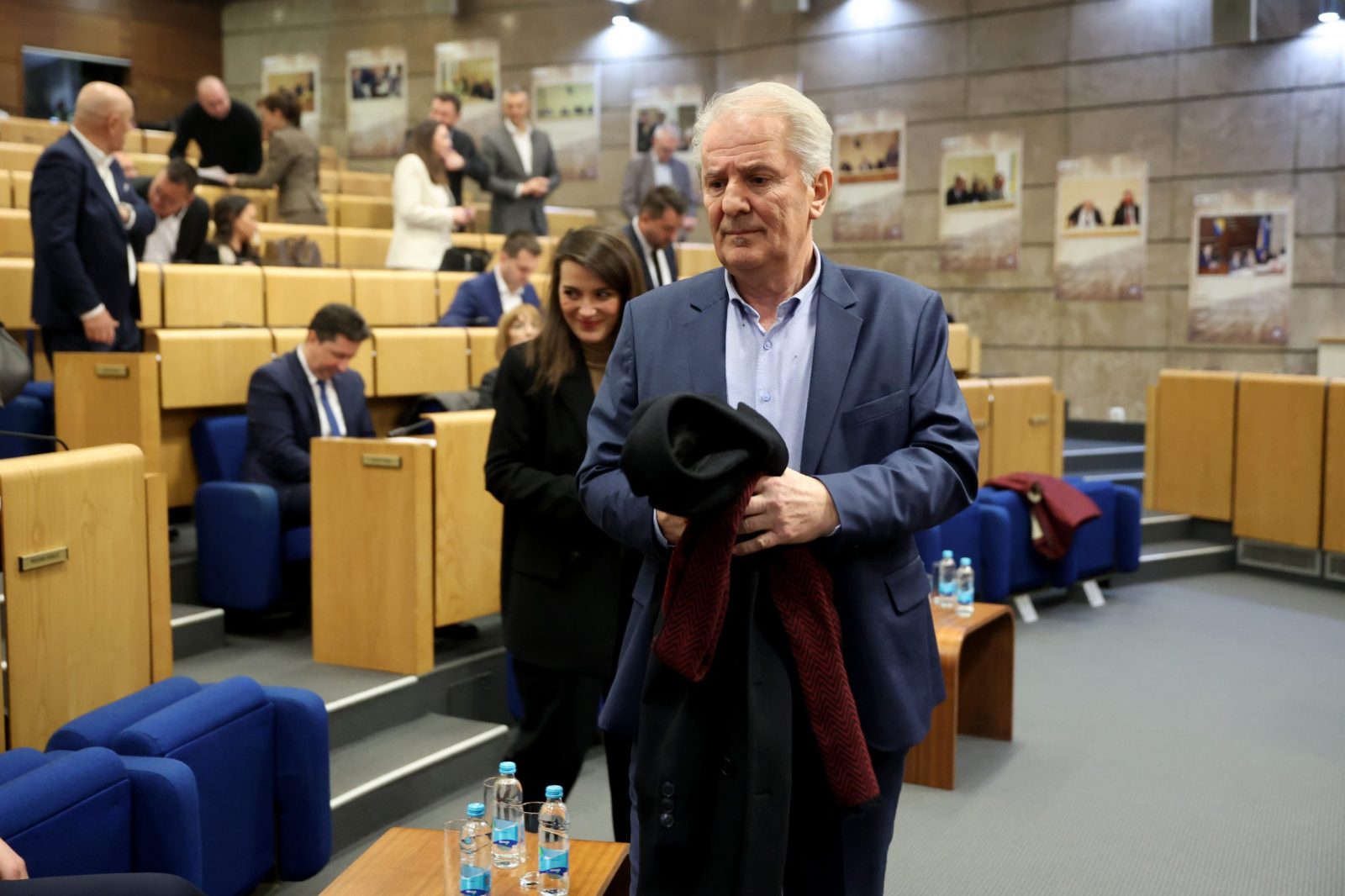 28.02.2023., Sarajevo, Bosna i Hercegovina - Treca izvanredna sjednica Predstavnickog doma Parlamenta FBiH. Photo: Armin Durgut/PIXSELL