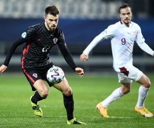 28.03.2021., stadion Bonifika, Koper, Slovenija - UEFA Europsko U21 prvenstvo, skupina D, Hrvatska - Svicarska. Mario Vuskovic   Photo: Marko Lukunic/PIXSELL