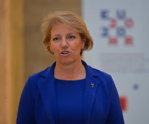 28.11.2019., Francuski paviljon, Zagreb - Neformalni sastanak drzavnih tajnika za EU poslove i glavnih tajnika Ministarstava vanjskih poslova. Andreja Metelko Zgombic. Photo: Marko Prpic/PIXSELL/EU2020
