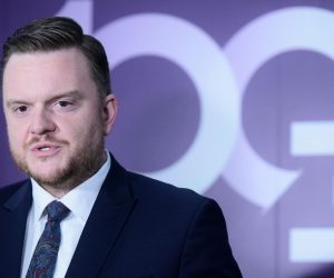 31.3.2023., Zagreb - Panel "90 dana s eurom" u organizaciji Hrvatske udruge alumnija Ekonomskog fakulteta Sveucilista u Zagrebu, na kojem su sudjelovali guverners HNB-a Boris Vujcic i ministae financija Marko Primorac. Photo: Neva Zganec/PIXSELL