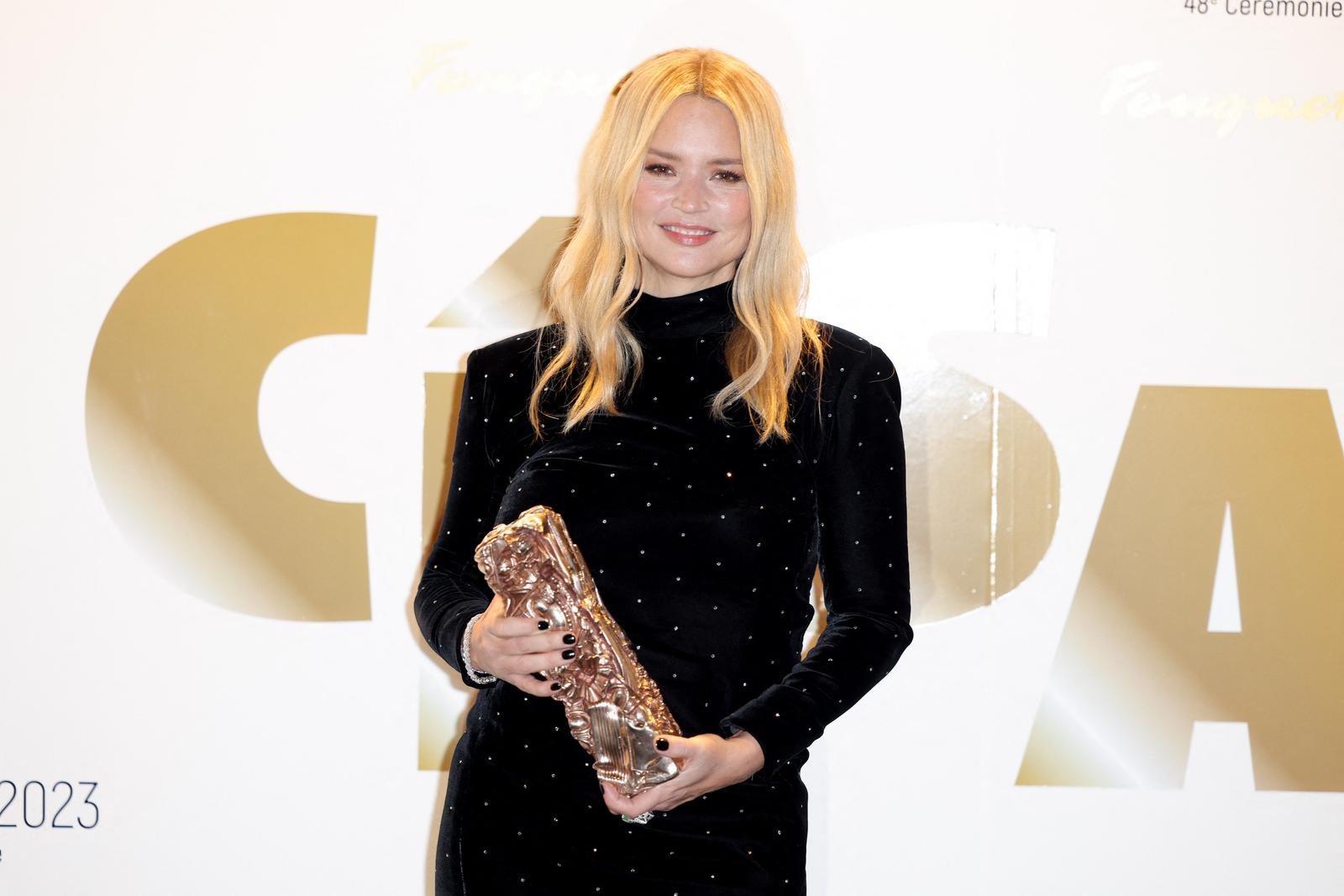Virginie Efira attending the Gala Diner following the 48th Cesar ceremony (French cinema awards), held at the Fouquet's restaurant in Paris, France, on February 24, 2023 in Paris, France. Photo by David Boyer/ABACAPRESS.COM Photo: Boyer David/ABACA/ABACA