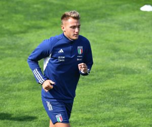Soccer Football - UEFA Euro 2024 Qualifier - Italy Training - FIGC Coverciano Technical Centre, Coverciano, Italy - March 22, 2023 Italy's Mateo Retegui during training REUTERS/Jennifer Lorenzini Photo: JENNIFER LORENZINI/REUTERS