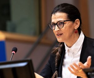 Romana JERKOVIC in the EP in Brussels