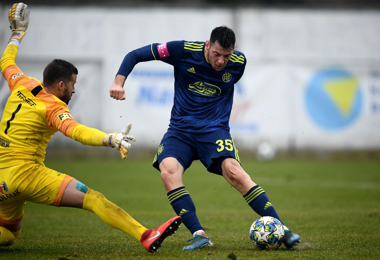 18.01.2020., gradski stadion, Rovinj - Nogometna utakmica u sklopu priprema, GNK Dinamo - FC Slovacko.  Roko Baturina. "nPhoto: Marko Lukunic/PIXSELL