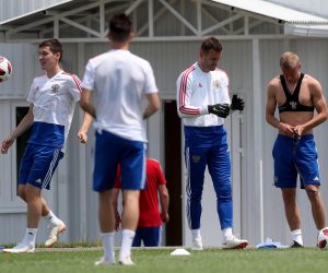 06.07.2018., Soci, Rusija - Trening ruske nogometne reprezentacije u kampu u Sociju u sklopu Svjetskog nogometnog prvenstva Rusija 2018. "nPhoto: Igor Kralj/PIXSELL