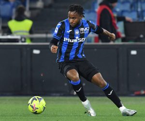 Soccer, Serie A 2022/2023,Lazio v Atalanta Ademola Lookman of Atalanta during the Serie A match between SS Lazio v Atalanta at Olimpico stadium in Rome, Italy, Feb 11st, 2023. Imago-Images/Emmefoto Copyright: xImago-Images/Emmefotox