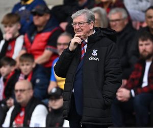 Soccer Football - Premier League - Southampton v Crystal Palace - St Mary's Stadium, Southampton, Britain - April 15, 2023  Crystal Palace manager Roy Hodgson REUTERS/Dylan Martinez EDITORIAL USE ONLY. No use with unauthorized audio, video, data, fixture lists, club/league logos or 'live' services. Online in-match use limited to 75 images, no video emulation. No use in betting, games or single club /league/player publications.  Please contact your account representative for further details.