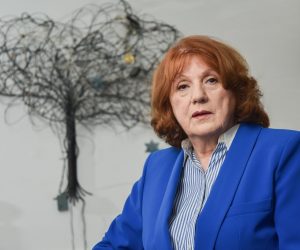 08.04.2023., Zagreb - Branka Somen, filmska kriticarka i spisateljica. 

Photo Sasa ZinajaNFoto