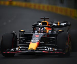 epa10553268 Max Verstappen of Red Bull Racing during Free Practice Three during the Formula 1 Australian Grand Prix at the Albert Park Circuit in Melbourne, Australia, 01 April 2023.  EPA/JOEL CARRETT AUSTRALIA AND NEW ZEALAND OUT